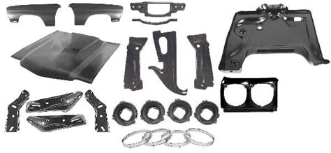 chevelle sheet metal parts|replacement sheet metal.